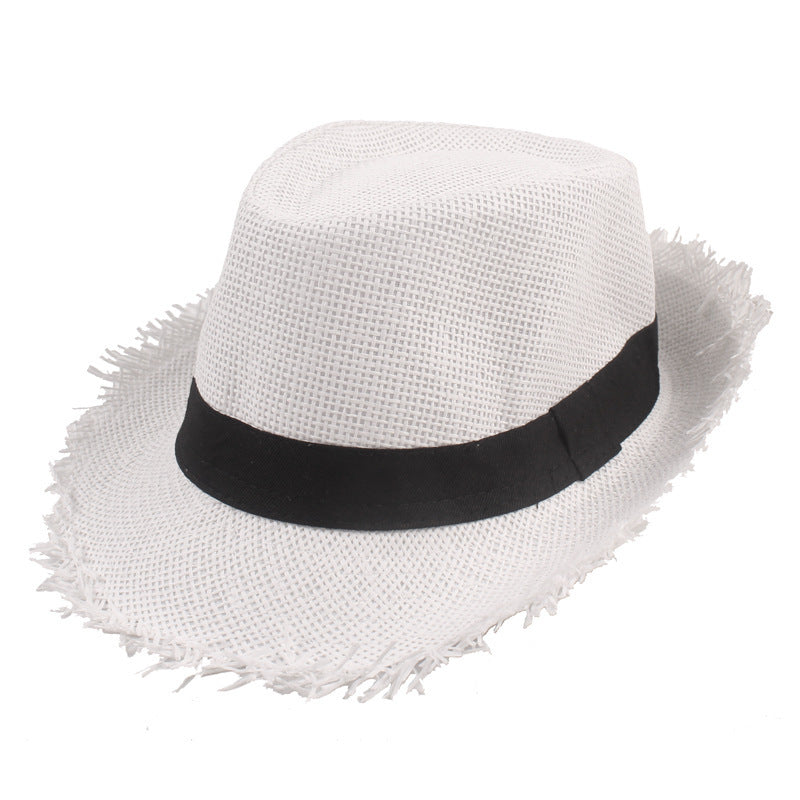 Men's Straw Summer Sun Hat
