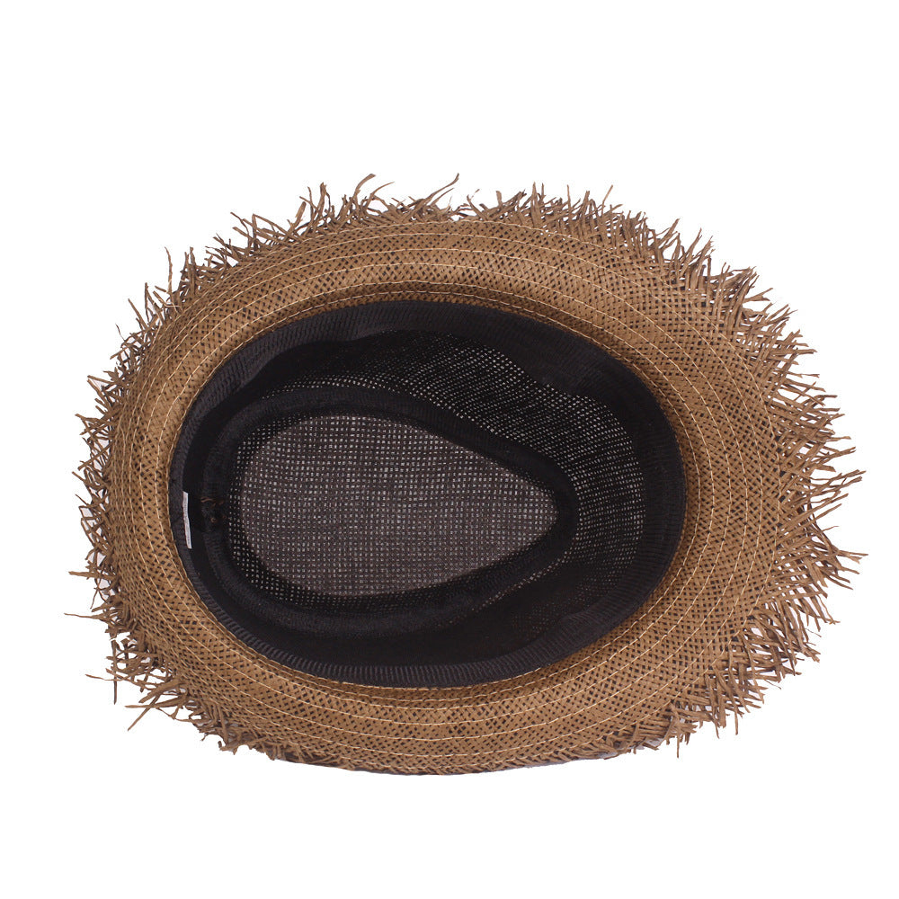 Men's Straw Summer Sun Hat