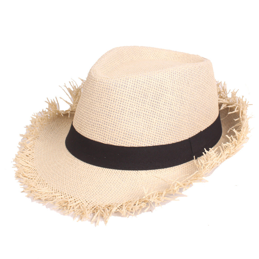 Men's Straw Summer Sun Hat