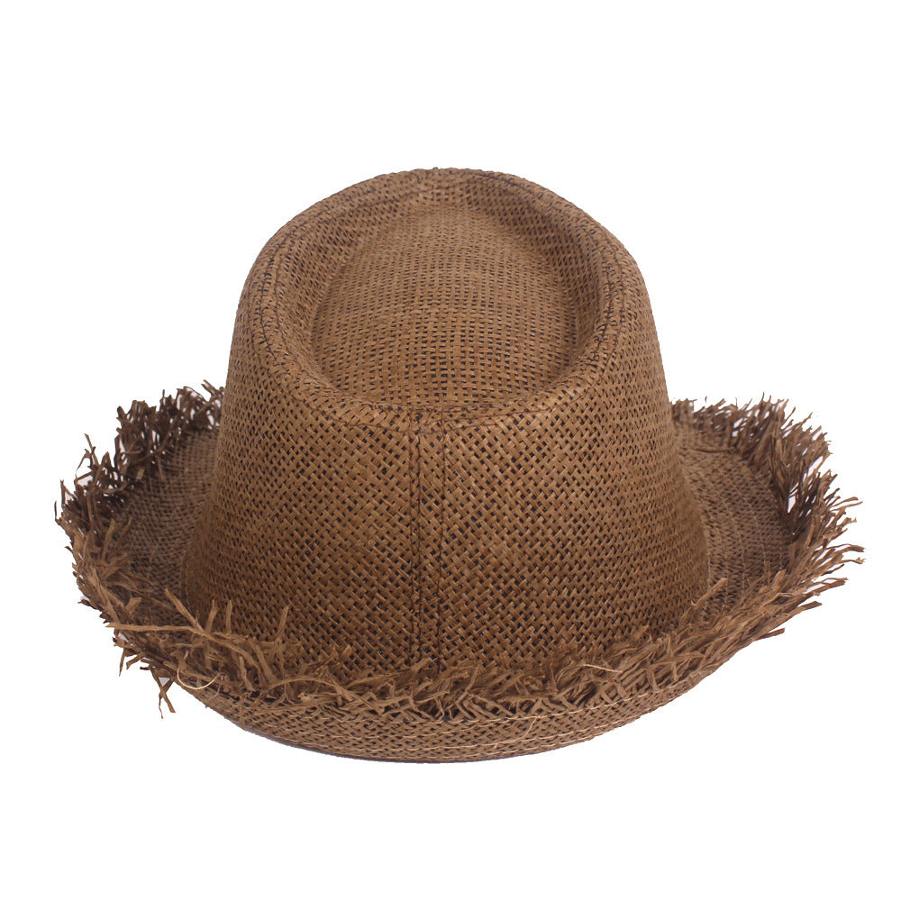 Men's Straw Summer Sun Hat