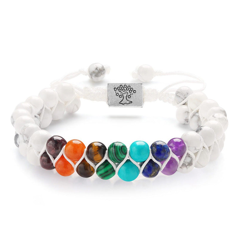 Women Double Layer Meditation Bracelet
