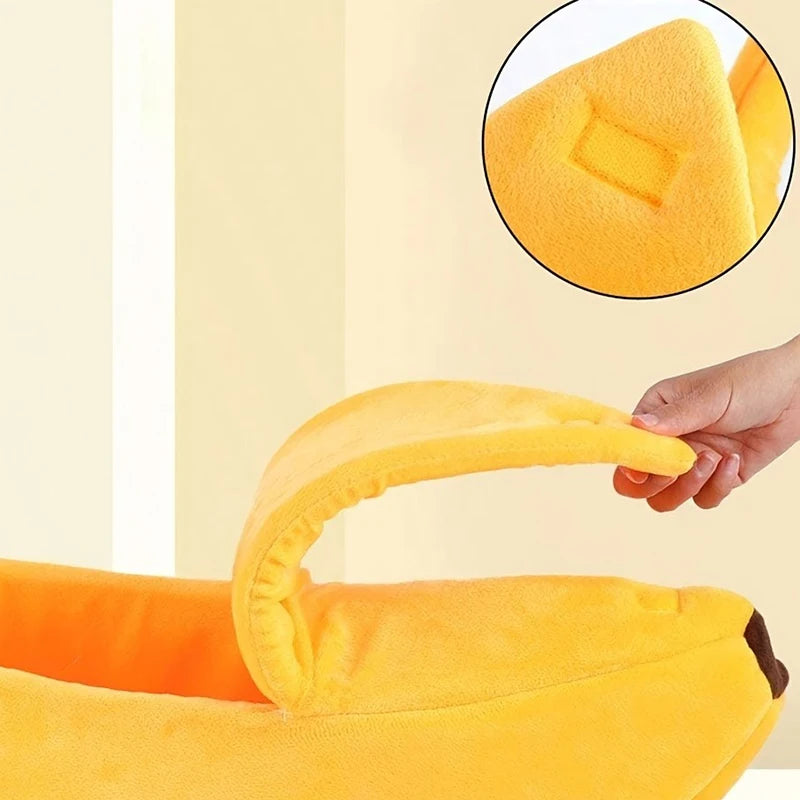 Puppy Winte Warm Plush Houses Bed