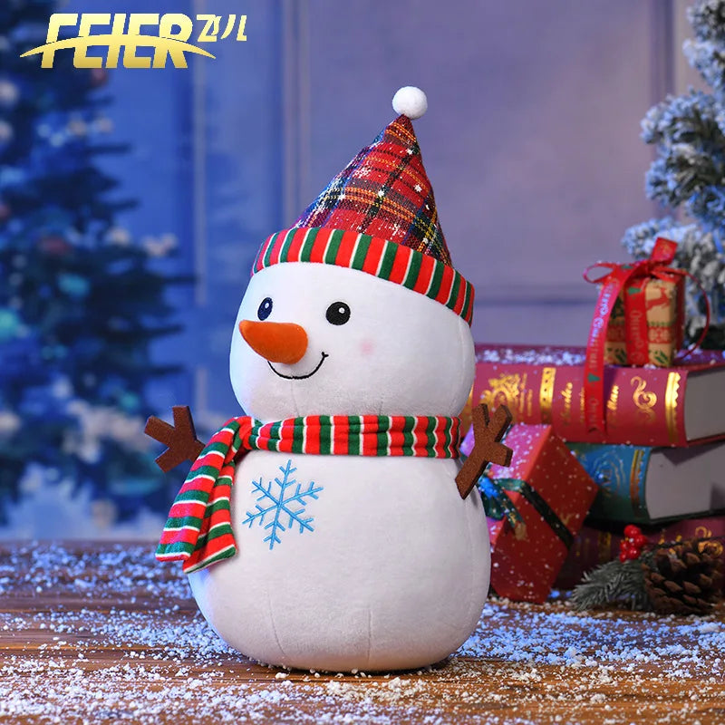 Cute Christmas Snowman Plush Doll Gift