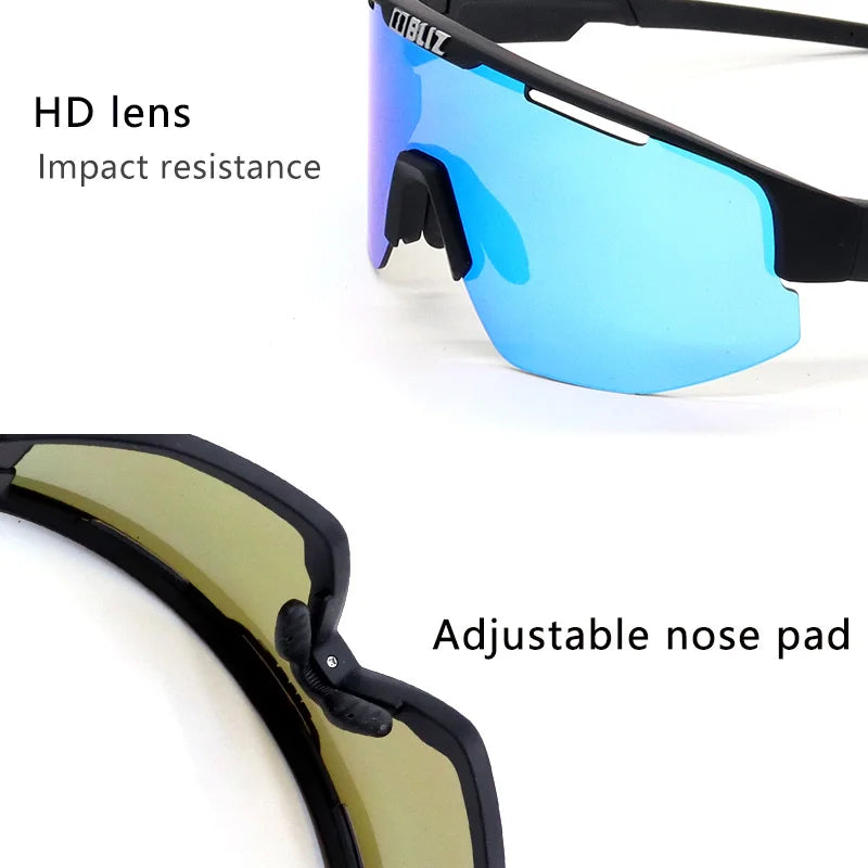 B BLIZ Fusion Cycling Glasses Eyewear Photochromic Bike Sunglasses Man