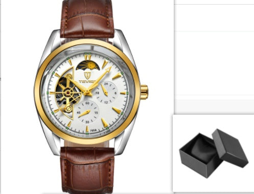 Men Tourbillon Automatic Mechanical Watche