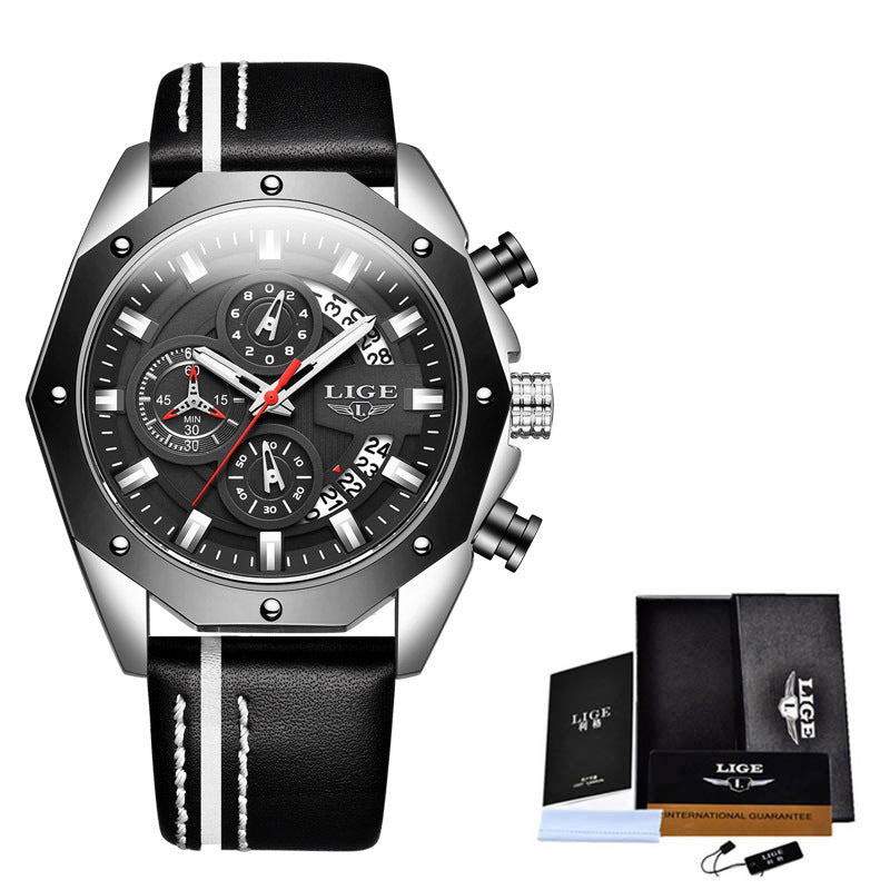 Mens Fashion Luxury Silicone Sport Watch