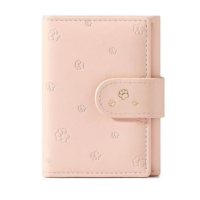 Women  Soft PU Leather Card Holder Purses