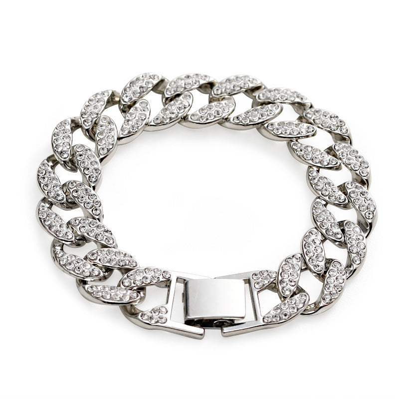 Luxury Crystal Link Chain Bracelet