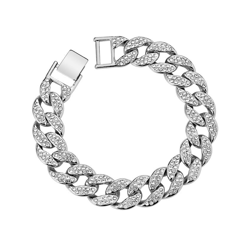 Luxury Crystal Link Chain Bracelet