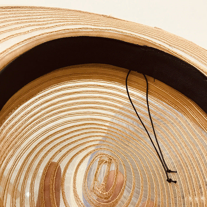 Sunscreen Beach Fashion Brim Straw Hat