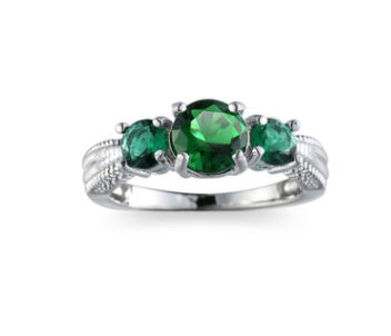 Lady Fashion Platinum Diamond  Ring