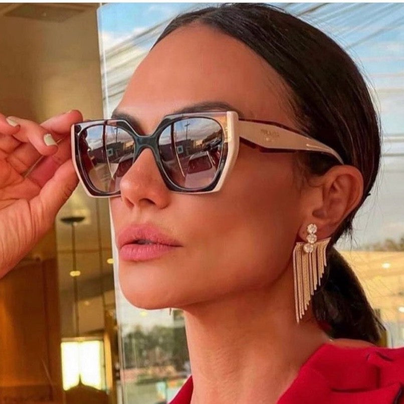 Women Polygon Style Fashion Eyewear