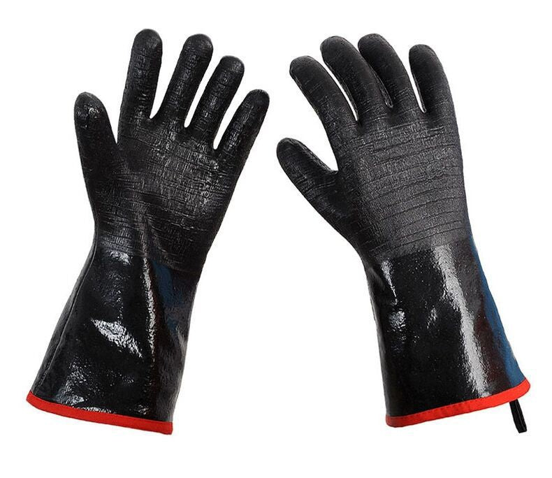 Heavy Duty Neoprene Glue Flame Retardant Heat Insulation Oilproof And Heatproof Gloves