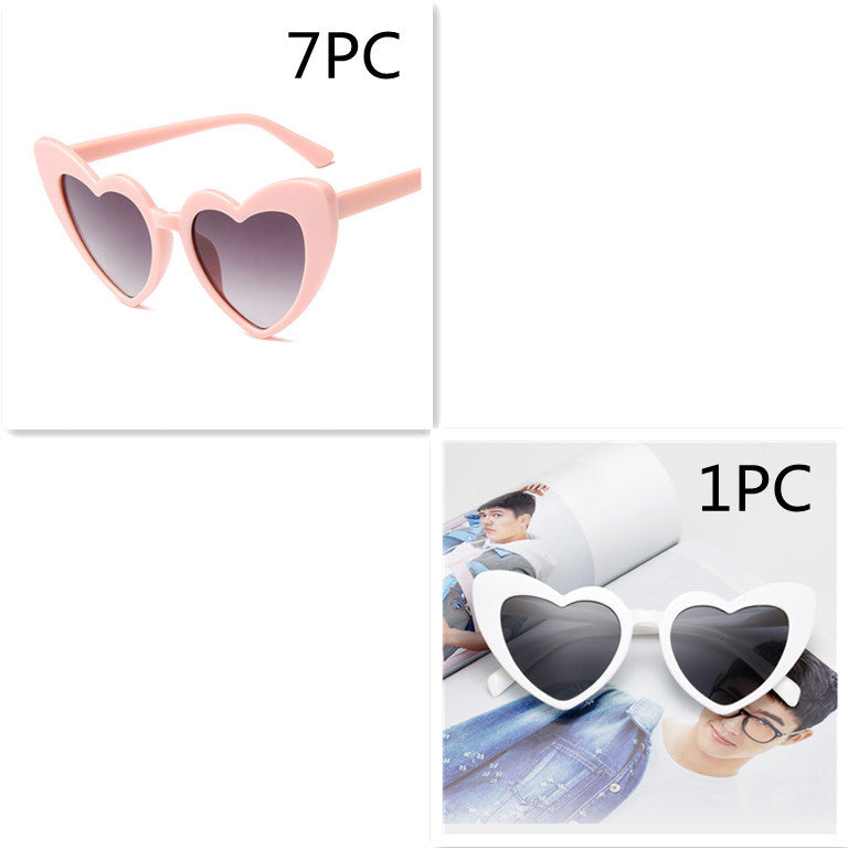 Women's Fashion Love love Frame Sunglasses