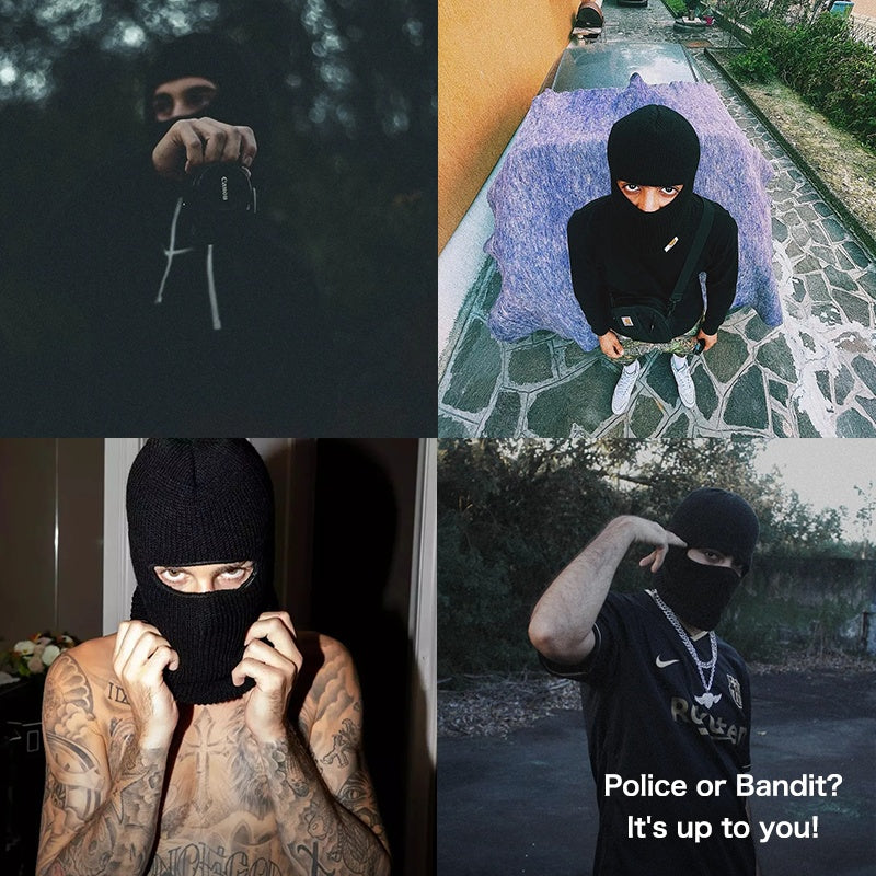 Men Vintage Melon Skin Warm Beanie