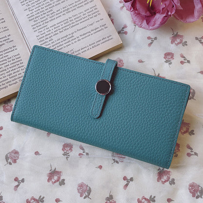 Women Luxury Long Hasp Coin Purs
