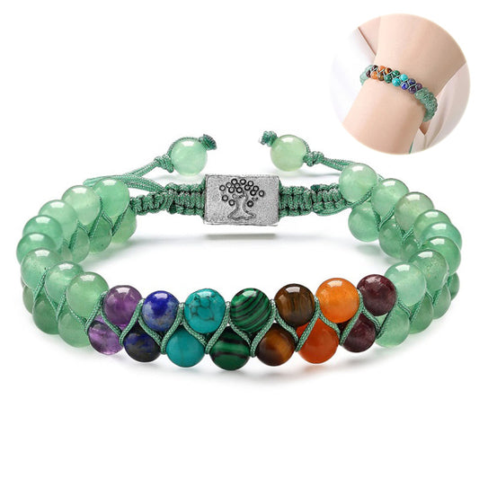 Women Double Layer Meditation Bracelet