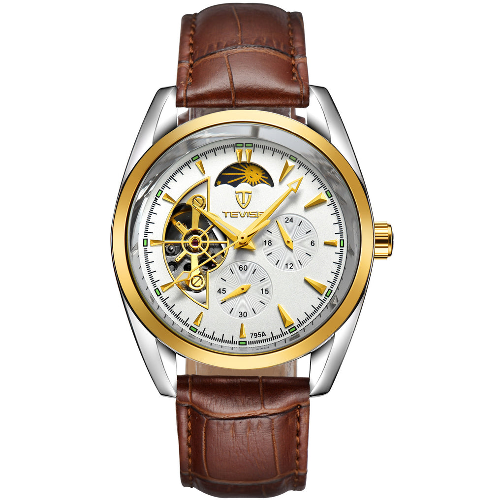 Men Tourbillon Automatic Mechanical Watche