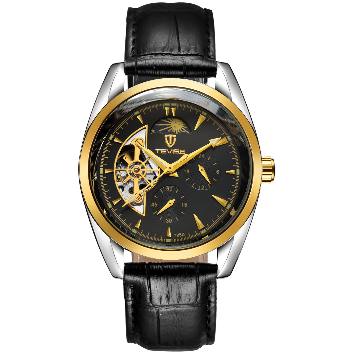 Men Tourbillon Automatic Mechanical Watche