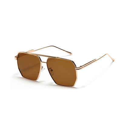 Women Retro Fashion  Large Frame Sunglasses