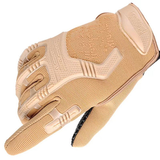Army Fan Seal Tactical Cool Motorcycle Motorcycle Full Finger Non-slip Gloves