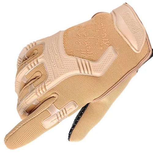 Army Fan Seal Tactical Cool Motorcycle Motorcycle Full Finger Non-slip Gloves