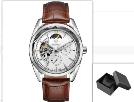 Men Tourbillon Automatic Mechanical Watche