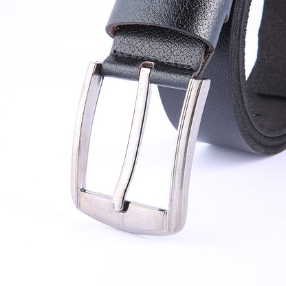 Men Simple Pin Buckle Casual Belt