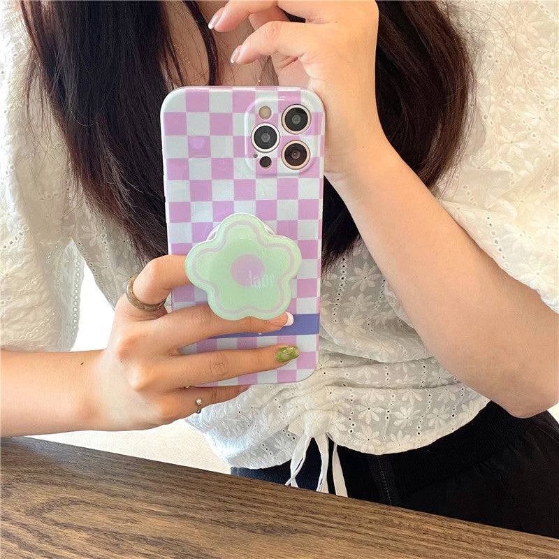 Cell Phone Case With Lattice Bracket