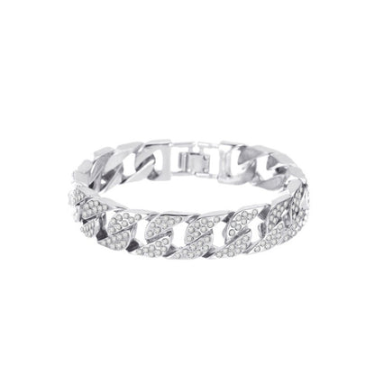 Luxury Crystal Link Chain Bracelet
