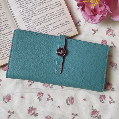 Women Luxury Long Hasp Coin Purs