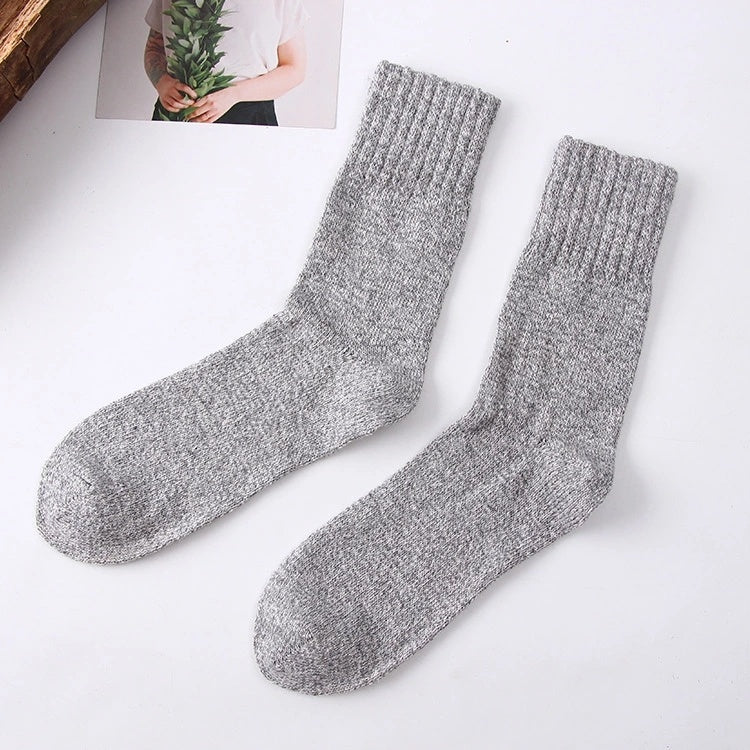 Men Winter Terry Wool Socks