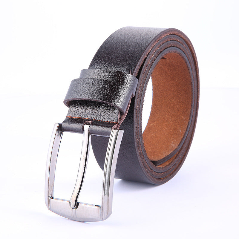 Men Simple Pin Buckle Casual Belt