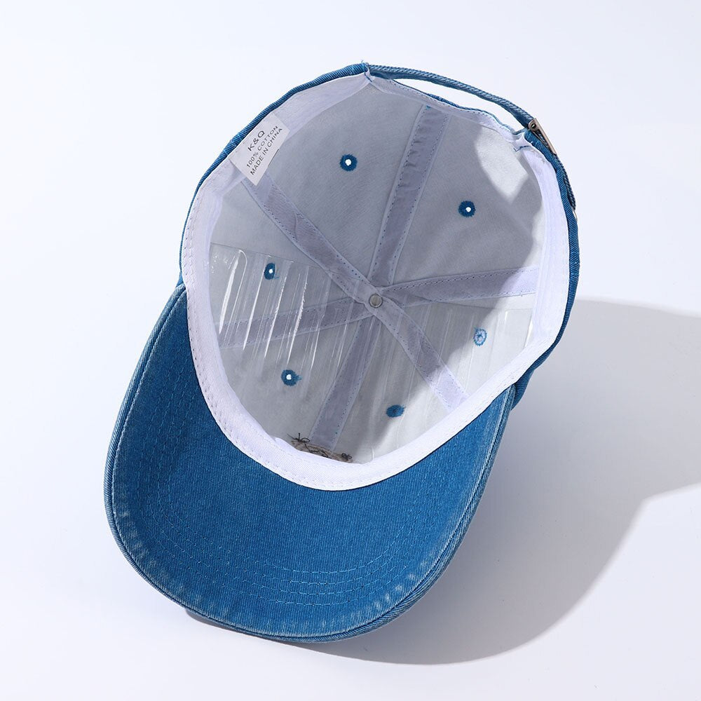 Women Bear Cartoon  Embroidery  Hip Hop Hats