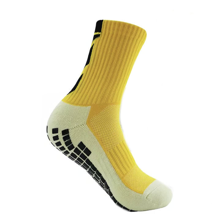 Men's Glue Dispensing Non-slip Athletic Socks Arrow Soccer Sweat Absorption