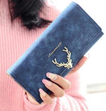 Women High Capacity Fashion Long  Purse