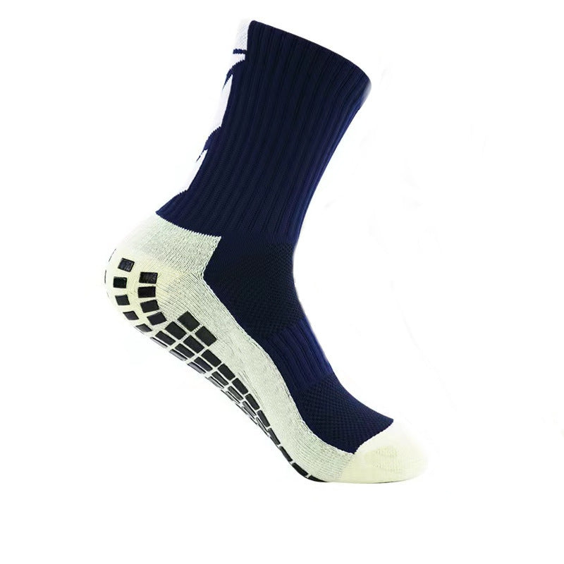Men's Glue Dispensing Non-slip Athletic Socks Arrow Soccer Sweat Absorption