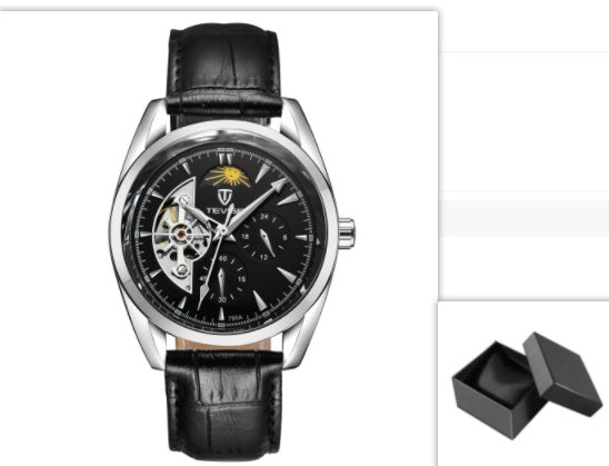Men Tourbillon Automatic Mechanical Watche