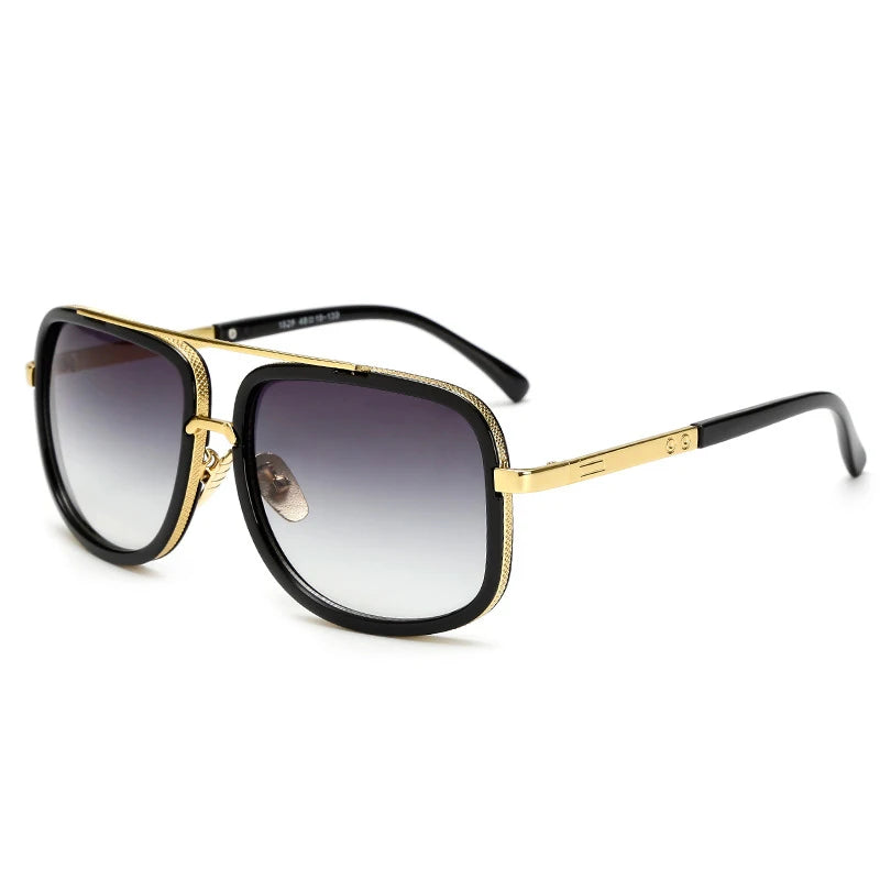 Big Frame Sunglasses Men Square