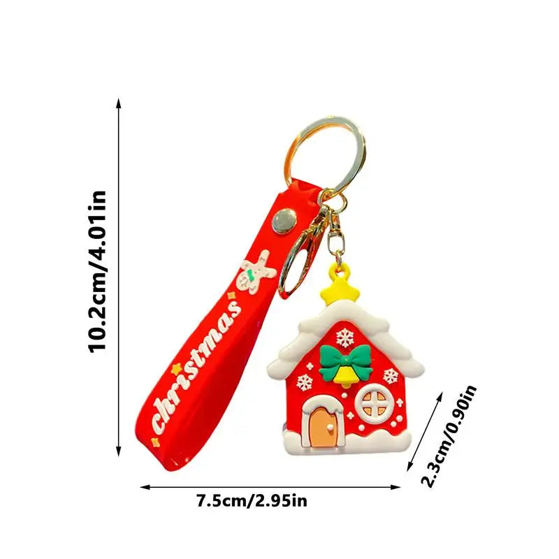 Christmas Backpack Keychain