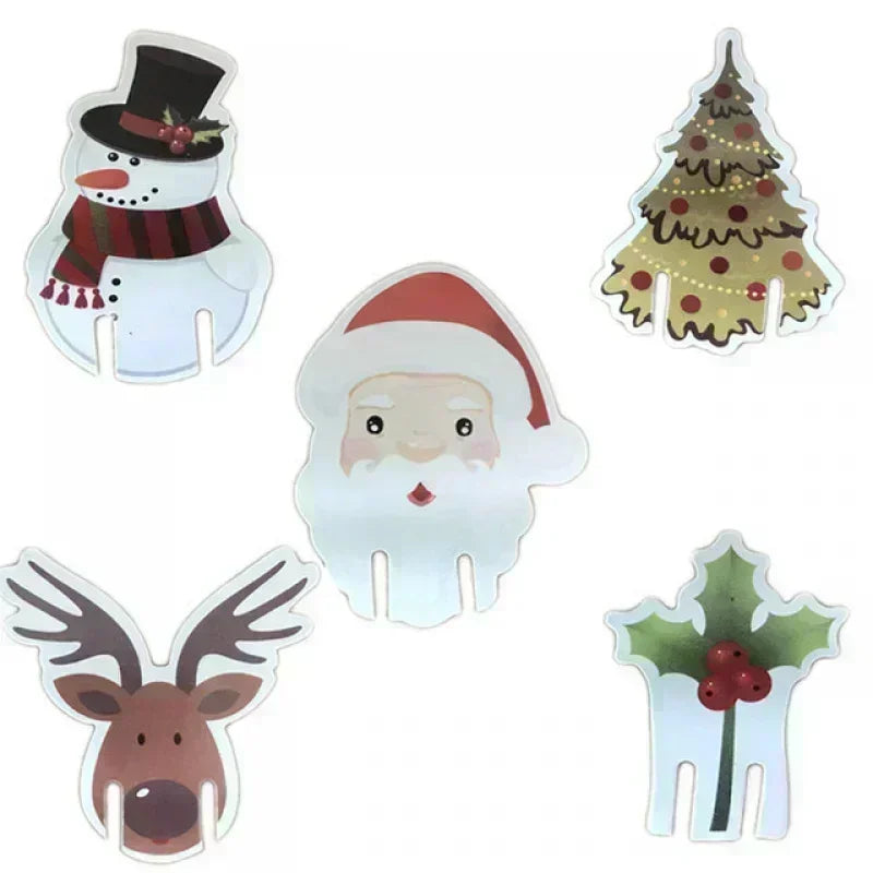 Christmas Santa Wine Glass Hat