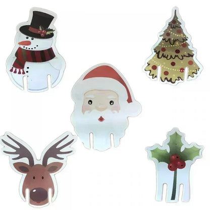 Christmas Santa Wine Glass Hat