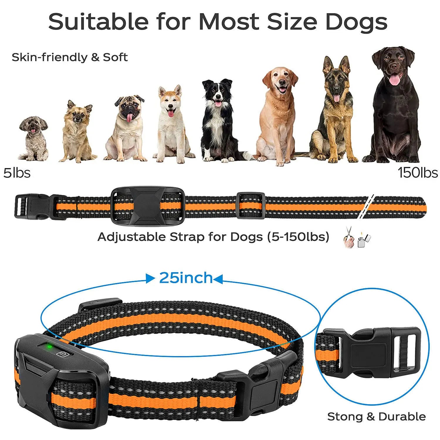 Dog Remote Control Electric Training Collar