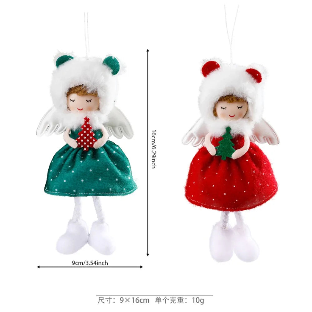 Girl Christmas Ornament Dool Gift