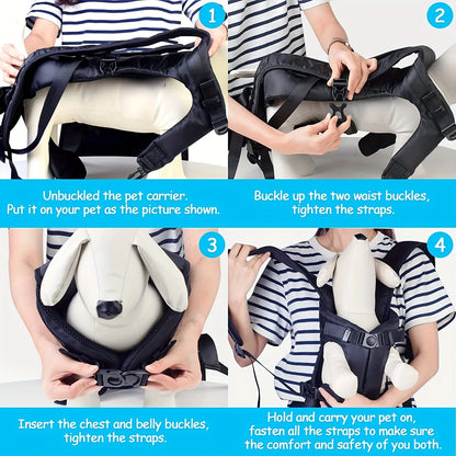 Pet Front Adjustable Carrier Backpack