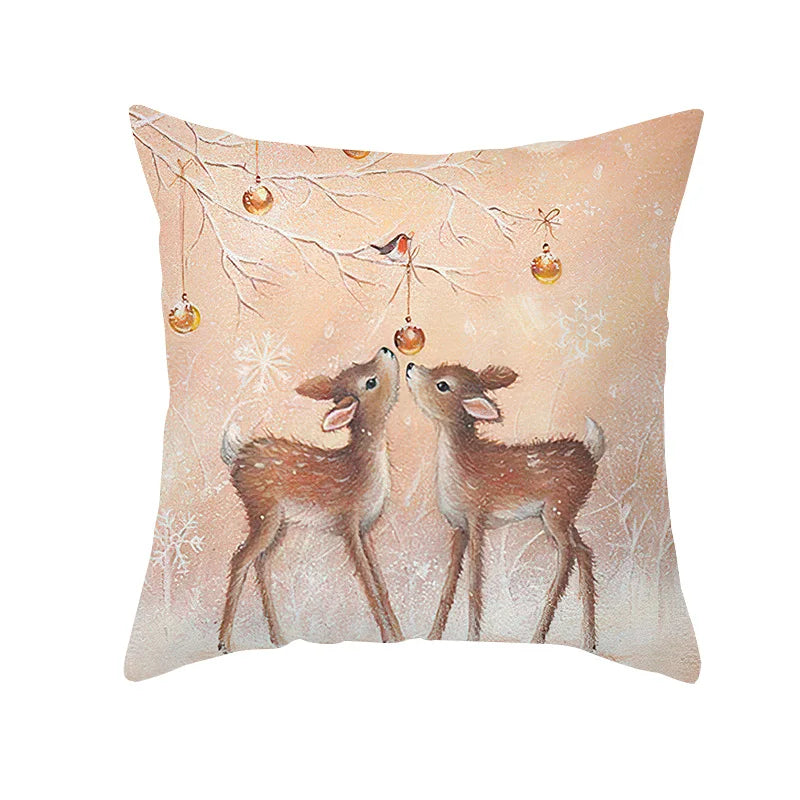 Merry Christmas Home Decor Cushion Cover