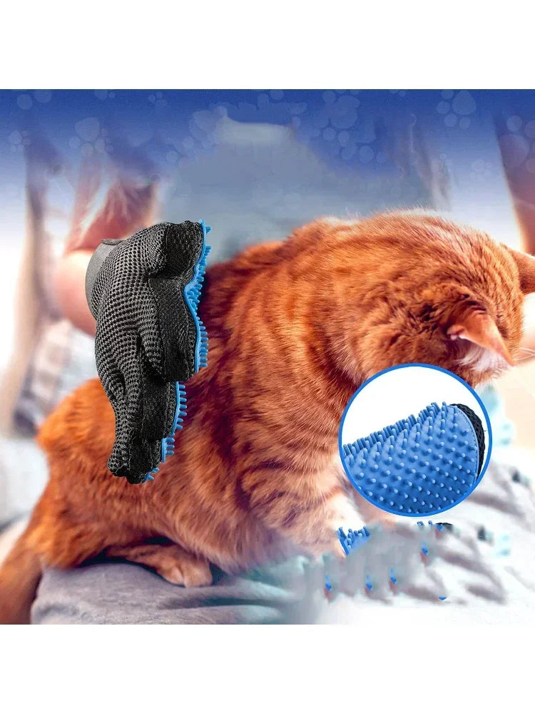 Pet Bath Cleaning Glove Brush