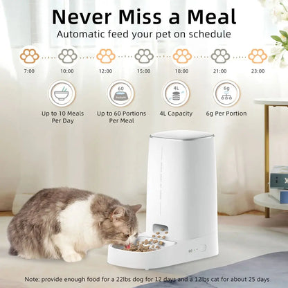 Cat Smart WiFi Automatic Dry Food Feeder