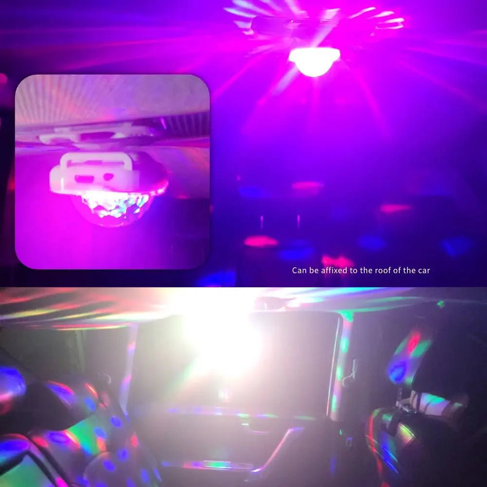 New Year Rechargeable Mini Strobe Light Portable Colorful Bracelet Light