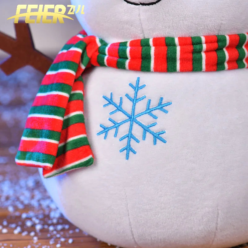 Cute Christmas Snowman Plush Doll Gift